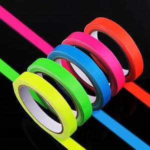 Deepton 5 Rollen Neon Gaffer Tape