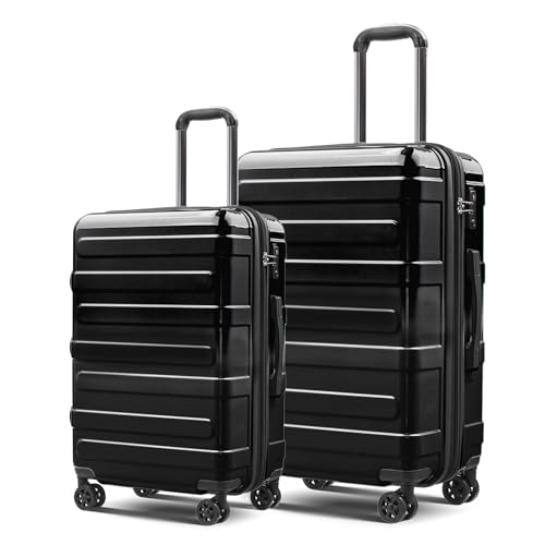 Tolino Luggage Sets 2 Piece (20/24 In),Expandable Suitcases with Wheels