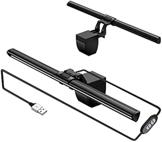 SOONCOR Computer Monitor Light Screen Light Bar e-Reading LED Task Lamp 3 Color Modes LED, No Screen Glare