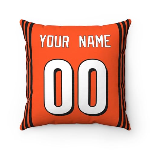 Image of ANTKING Throw Pillow 2 Pack Custom Any Name and Number Personalized Gift for Men Women Boys