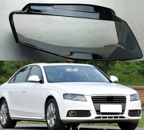 Lentille de phare pour Audi A4 B8 2009-2012 coque de protection en plastique transparent