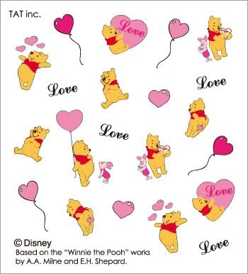 Amazon 10枚セット ｔ ｇｅｌ ｃｏｌｌｅｃｔｉｏｎ プティット ネイルシール くまのプーさん バルーン ディズニー ｔ ｇｅｌ シール ステッカー 通販