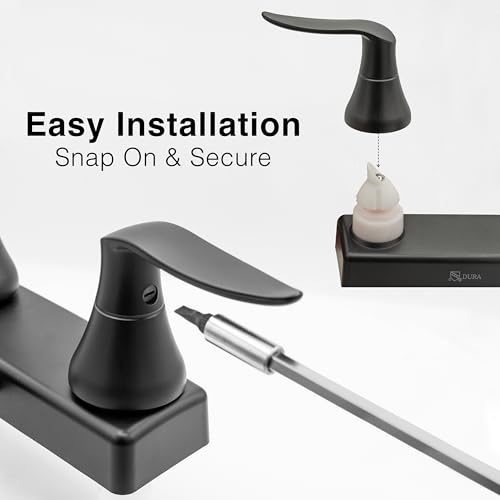 Dura Faucet Elegant Style Lever Handles (Brushed Satin Nickel) thumbnail 7