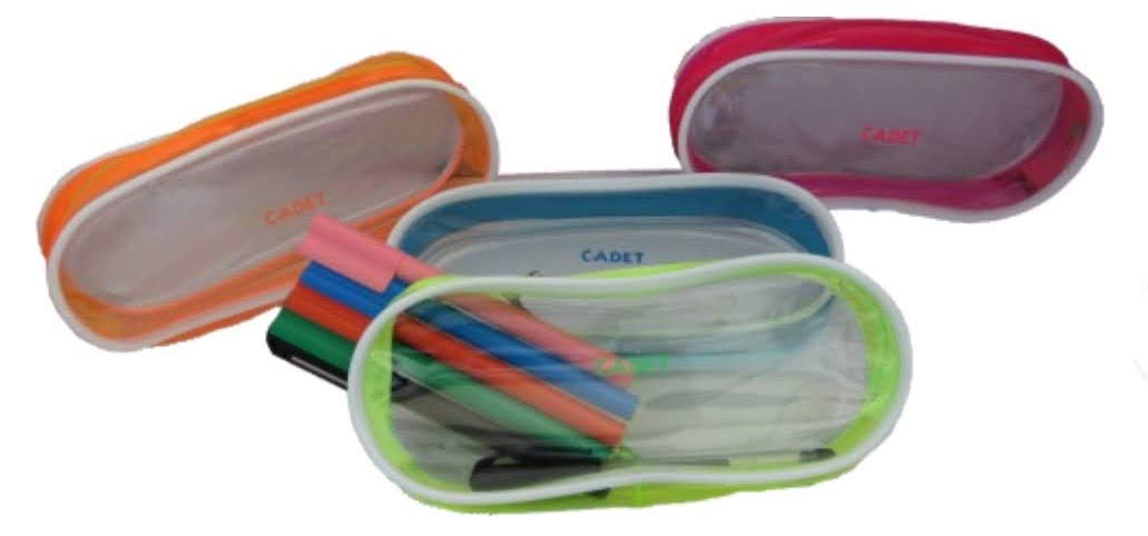Cadet Transparent Pencil Pouch (Pink) (B08F29GZBK) Amazon Price History, Amazon Price Tracker