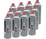 Preis-Shop24 12 Stück 227g Butan Gaskartusche Campinggas Butangas