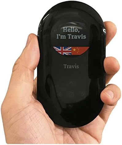 Travis AI Two Way Instant Digital Voice Translator 80 Languages for Learning Travel Shopping Business