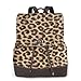 Produktbild ASEELO Rucksack Damen PU Leder Rucksack Leopard Muster Anti Diebstahl Schultertasche Wasserdicht Casual Daypack für Schule Reisen, Schwarz , Women's leather backpack