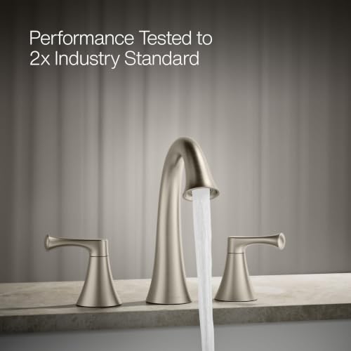 Kohler T35954-4-BN Buckley™ Bath Faucet Trim, Vibrant Brushed Nickel by Kohler - Used condition - Image 3