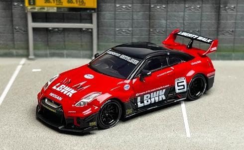 Amazon.co.jp: CM Model 1/64 Nissan GTR R35 LB #5 : Hobbies