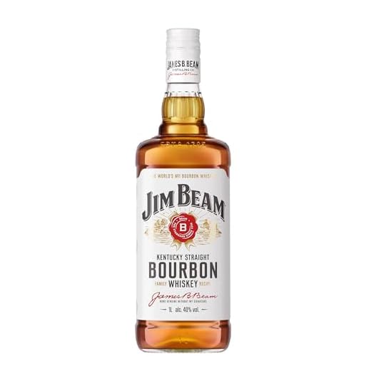 Jim Beam White | Kentucky Straight Bourbon Whiskey | vollmundiger und milder Geschmack | 40% Vol. | 1l