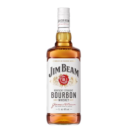 Jim Beam White | Kentucky Straight Bourbon Whiskey | vollmundiger und milder Geschmack | 40% Vol. |...