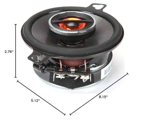 JBL GX302 3-1/2" 75W 2-Way GX Series Coaxial Car Audio Loudspeakers