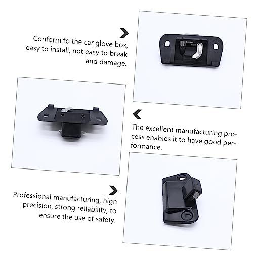 Vaguelly Caixa De 1 Unidade Trava Do Porta-luvas Atuador De Fechadura De Porta Apertos De Mão Aperto