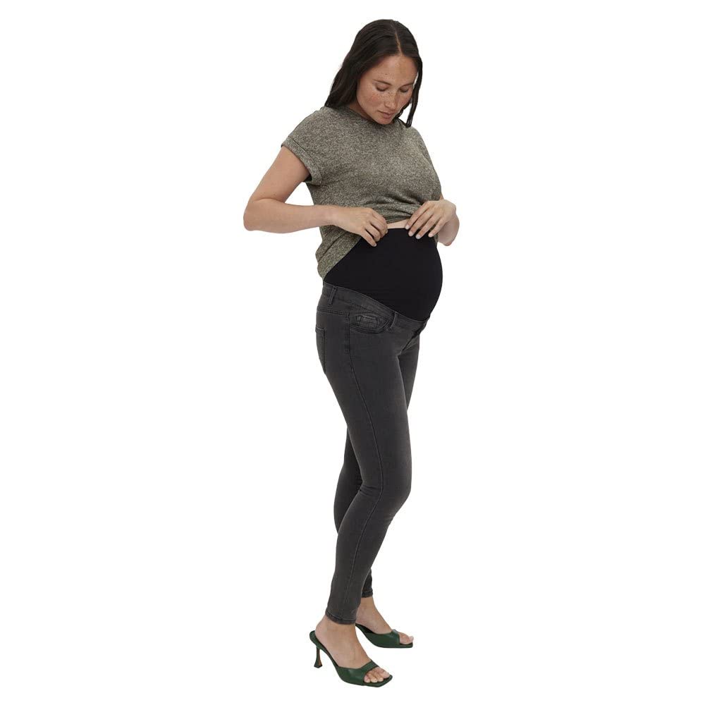 MAMALICIOUS Vmmtanya Mr S Piping Jeans Vi207 Ga Noos - Dżins Kobiety