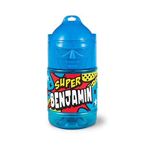 Personalised Super Drinks Bottle (Benjamin), 118 ml