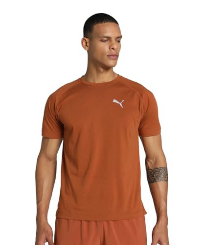 Image of Puma Men's Solid Regular Fit T-Shirt