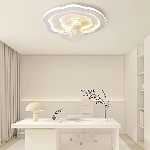 Ventilateur de plafond avec lampe 48 W encastré à intensité variable - 4