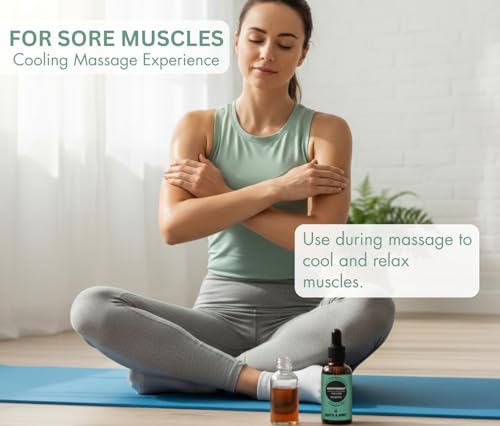 Image of Earth N Pure Peppermint Essential Oil (Pudina Oil) Undiluted, Natural and Therapeutic Grade with Glass Dropper - 100 ml