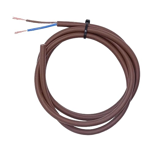 Cavo da 3 m, marrone, 2 x 0,75 mm², cavo isolato 2...