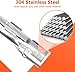 Denmay 45,3cm Grill Ersatz Brenner für Weber Spirit 330, Spirit 335, Brennersatz zubehör für Weber Spirit E310 S310 E320 S320 E330 S330 330 LP, 335 LP (Mit Fronttasten), Ersatz für Weber 69787
