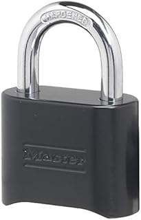 Master Lock Combination Lock, Set Your Own Combination Lock, Indoor and Outdoor Padlock, Weatherproof Code Lock, 178D