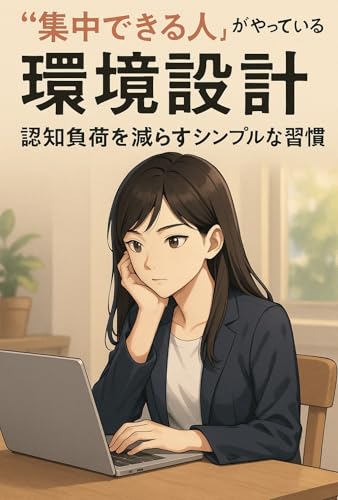 “集中できる人”がやっている環境設計 ― 認知負荷を減らすシンプルな習慣