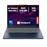 Lenovo IdeaPad Slim 5 Gen 10 - Ordenador Port&aacute;til 16" WUXGA (Intel Core i7-13620H, Intel UHD Graphics, 32GB RAM, 1TB SSD, Wi-Fi 6, Windows 11 Home) Teclado QWERTY Espa&ntilde;ol- Azul