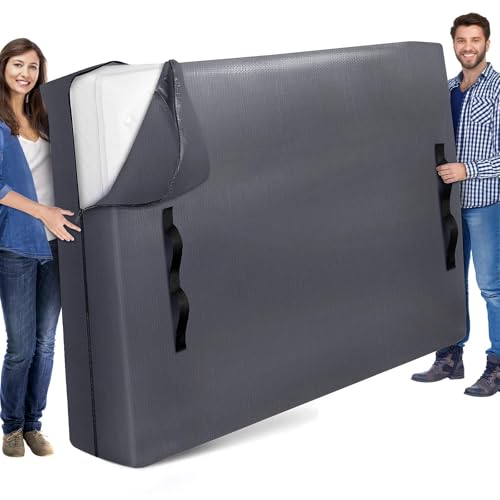 StorageRight Mattress Bags for Moving Queen Size - Extra Thick Mattress Cover for Moving with Handles and Zipper Heavy Duty Queen Mattress Bags for Storage Reusable Mattress Storage Bag Moving Bag