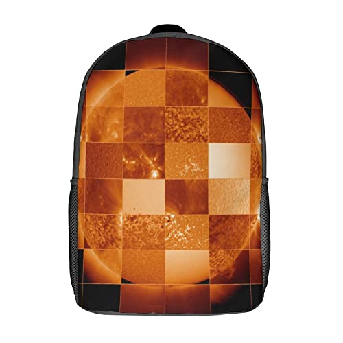 Sac d'école étudiant grand format 17" doté d'un design graphique moderne pour enfant
