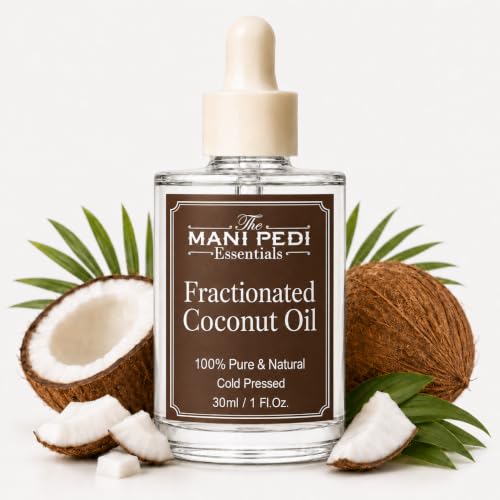 Image of TMPE Fractionated Coconut Oil for Hair & Skin | Lightweight, Non-Greasy & Fast Absorbing | Moisturising Carrier Oil for Dry Skin, Hair Care & Body Massage - 30ml