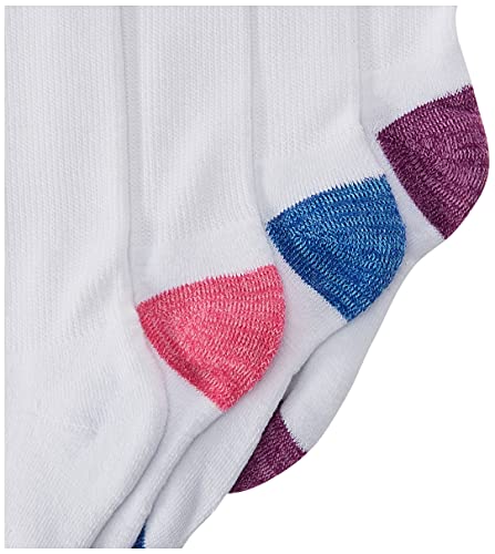 Image of Fruit of the Loom Girl's Everyday Essential Soft Cushion Socks
