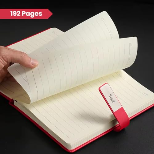 Image of Giftana 3 in 1 Personalized Diary, Pen & 180ml Coffee Mug Gift Set (Red)