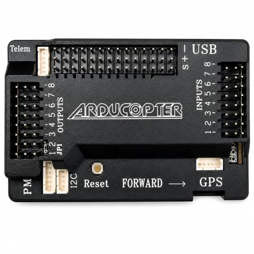 Image of Robocraze APM 2.8 Flight Controller with Built-In Compass | Arduino Compatible Drone Autopilot | MPU6000 Accelerometer & Gyro | Data Logging | UAV Controller for RC Aircraft