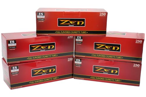 ZEN King Size Full Flavor Cigarette Tubes - -5 Boxes,1250 ct - Image 5
