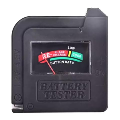 WOEIFGV BT860 Battery Tester Accurate Battery Meter Checkers with Display Screen for Various Types of Batteries Cover