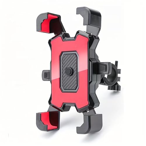 Support de navigation moto Red C anti-vibration pour guidon et rétroviseur iPhone Xiaomi