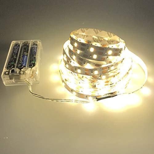 Bande Lumineuse LED 1m, Autocollante, Multicolore, Fonctionne Sur Piles