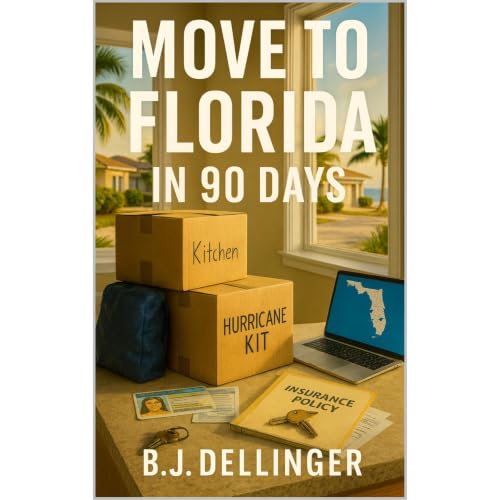 Move to Florida in 90 Days Audiobook By B.j Dellinger cover art