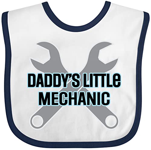 inktastic Daddys Little Mechanic Baby Boy Baby Bib