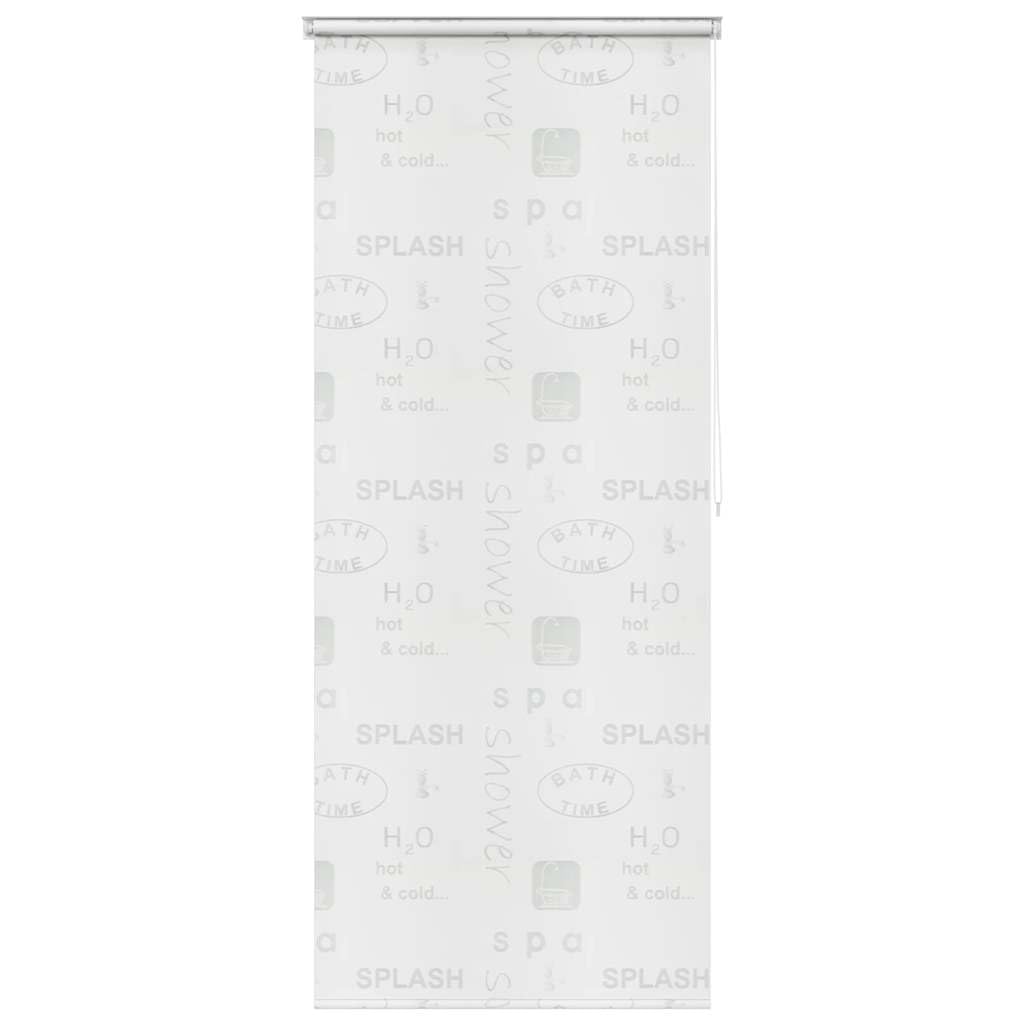 vidaXL Shower Roller Blind 80x240 cm Splash