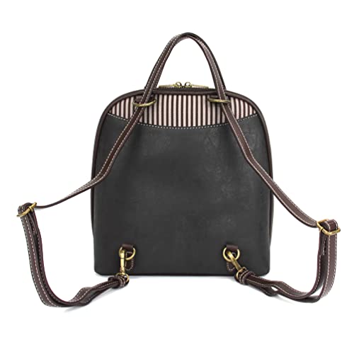 Image of CHALA Convertible Backpack Purse - Women Convertible Shoulder Purse with Adjustable Strap