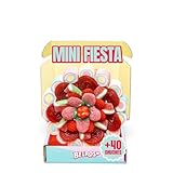 BELROS Tarta Golosinas Mini 12,5cm. Mix Chuches. 400g de Cumpleaños y Celebraciones. Ideal para Regalos. Combinación Chuches Dulces y Ácidas. Ocasión Especial Mama y Papá