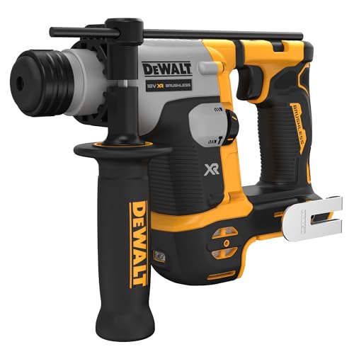 DEWALT DCH172N-XJ 18V XR Brushless Compact 16mm SDS Plus Hammer Drill - Bare Unit Battery Powered Bare Unit Yellow/Black