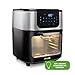 Princess 182075 - Horno Aerofreidora DeLuxe con Innovadora Cesta Giratoria, Horno y...