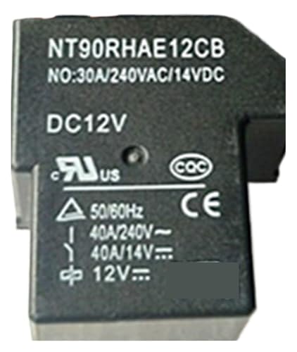 Relais électromécanique NT90RHAE12CB DC12V commutateur de puissance pour carte électronique 2PCS