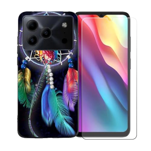 LCEHTOGYE Kp Doogee Note 56x +KXXN[veN^[pP[XAKp Doogee Note 56x (6,56")ƌ݊̂ubN\tgTPUVRQP[XیJo[ BST4