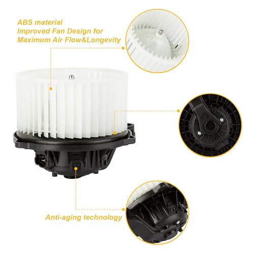 Image of 700259 Blower Motor Compatible with 2012-2017 Hyundai Azera,2011-2016 Elantra,2013-2017 Elantra GT,2014-2016 Equus,2012-2016 Optima