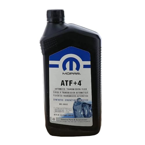 Chrysler (68218057AC) Genuine Mopar Fluid ATF+4 Automatic Transmission Fluid - 1 Quart, 32 Ounces