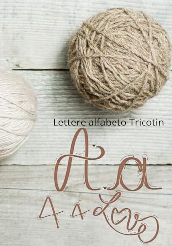 Lettere alfabeto per scritte Tricotin
