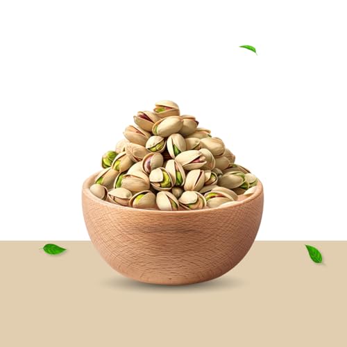 Image of KitchenSmith Salted Roasted Pista - Pack of 2 (250gm Each) | California Pistachios, Pista Dry Fruit, Tasty & Healthy Inshell Pistas| High In Protein | Gluten Free (With Shell, Air Tight Pouch)